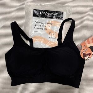 Everyday comfort straps wireless shaping bra